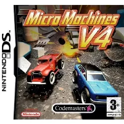 jeu ds micro machines v4