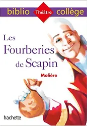 livre bibliocollège - les fourberies de scapin, molière