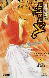 livre kenshin le vagabond - tome 06: sans souci