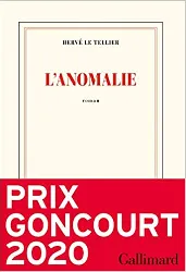 livre l’anomalie - prix goncourt 2020