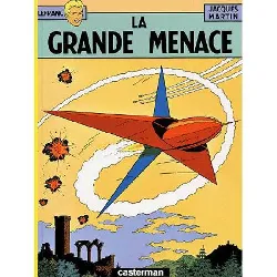 livre lefranc tome 1 - la grande menace