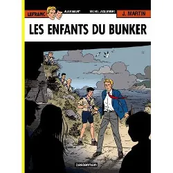 livre lefranc tome 22 - les enfants du bunker