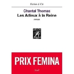 livre les adieux à la reine