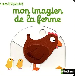 livre mon imagier de la ferme