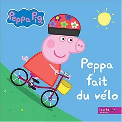 livre peppa pig / peppa fait du vélo