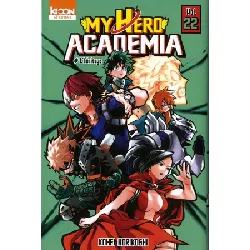 manga my hero academia - tome 22  l'héritage -  editions ki-oon