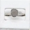 bague  argent argent 925 millième (22 ct) 1,24 gr