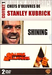 dvd chefs d'oeuvre de stanley kubrick, vol.1 : shining / orange mécanique - coffret 2 dvd