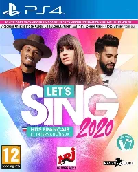 jeu ps4 let's sing 2020 : hits français et internationaux pour ps4