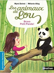 livre animaux de lou : bravo petit panda !