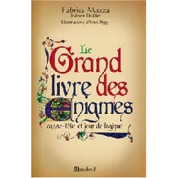 livre le grand livre des énigmes, édition de luxe