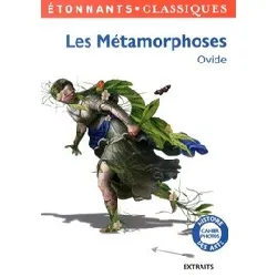 livre les métamorphoses : extraits