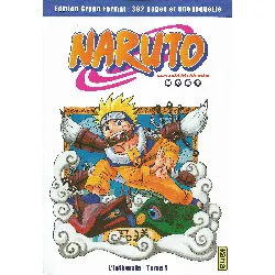 livre naruto l'intégrale tome 1