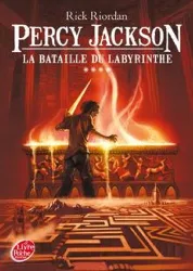 livre percy jackson tome 4 - la bataille du labyrinthe