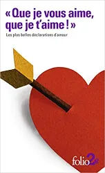 livre que je vous aime, que je t'aime