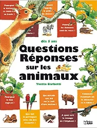 livre questions réponses sur les animaux