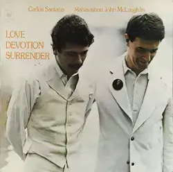 vinyle carlos santana - love devotion surrender (1973)