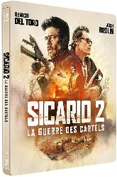 blu-ray sicario 2 : la guerre des cartels [édition limitée boîtier steelbook]