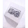 boucles d'oreilles guess rondes pavés d'oxydes