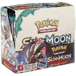 jeu de société pokemon sun moon guardians rising booster display (36 x boosters)