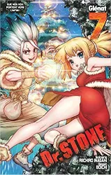 livre dr stone, tome 7 : que nos voix portent vers l'infini !