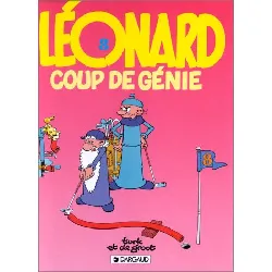 livre léonard tome 8: coup de génie