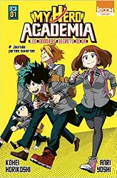 livre my hero academia - les dossiers secrets de ua, tome 1 : journée portes ouvertes