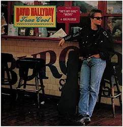 vinyle david hallyday - true cool (1988)