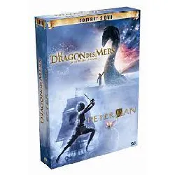 dvd le dragon des mers, la dernière légende + peter pan