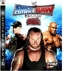 jeu ps3 smackdown vs raw 2008 - platinum