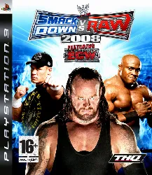 jeu ps3 wwe smackdown vs raw 2008