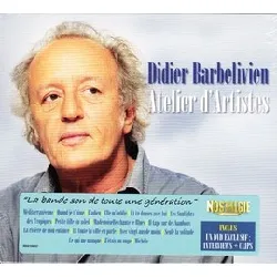 cd didier barbelivien - atelier d'artistes (2009)