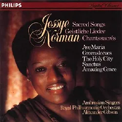 cd jessye norman - sacred songs