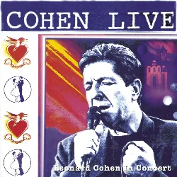 cd leonard cohen - cohen live - leonard cohen in concert (1994)