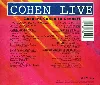 cd leonard cohen - cohen live - leonard cohen in concert (1994)