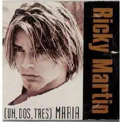 cd ricky martin - (un, dos, tres) maria (1996)