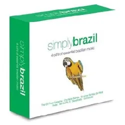 cd simply brazil (coffret 4 cd)