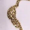 collier agatha métal doré maille gourmette