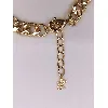 collier agatha métal doré maille gourmette