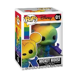 figurine funko! pop - disney : it gets better project n°01 - mickey mouse - arc-en-ciel (56580)