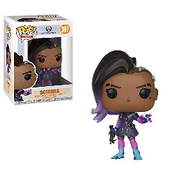 figurine funko! pop - overwatch - sombra - 9 cm - 307