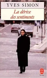 livre la dérive des sentiments - prix médicis 1989