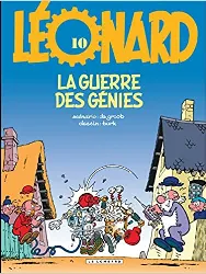 livre léonard, tome 10 : la guerre des génies