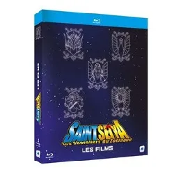 blu-ray saint seiya - les chevaliers du zodiaque - les 5 films - blu - ray