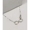 collier argent signe infini avec oxyde argent 925 millième (22 ct) 2,25 g