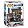 figurine funko! pop - avengers : endgame [marvel] n°462 - rocket avec des pistolets (36668)