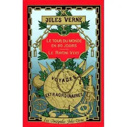 livre le tour du monde en quatre - vingts jours. le rayon vert