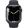 apple watch series 7 (gps) - boitier 45 mm aluminium noir minuit avec bracelet sport noir minuit