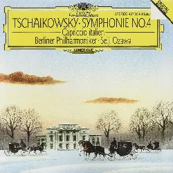 cd pyotr ilyich tchaikovsky - symphonie no.4 - capriccio italien (1989)