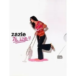 dvd zazie - ze live !! - zazie squatte le bataclan - édition limitée